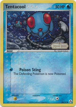 Tentacool (66/92) (Stamped) [EX: Legend Maker] | Eastridge Sports Cards & Games