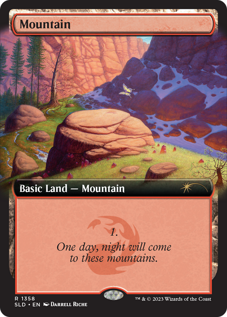 Mountain (1358) [Secret Lair Drop Series] | Eastridge Sports Cards & Games