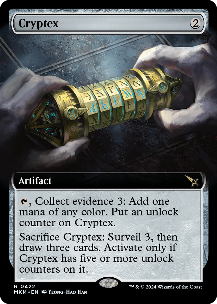 Cryptex (Extended Art) [Murders at Karlov Manor] | Eastridge Sports Cards & Games