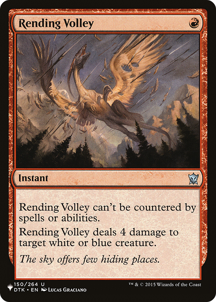 Rending Volley [The List] | Eastridge Sports Cards & Games