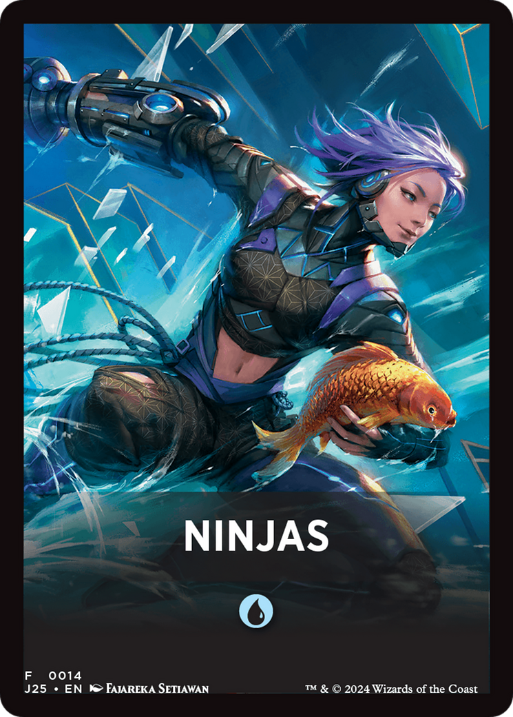 Ninjas Theme Card [Foundations Jumpstart Front Cards] | Eastridge Sports Cards & Games