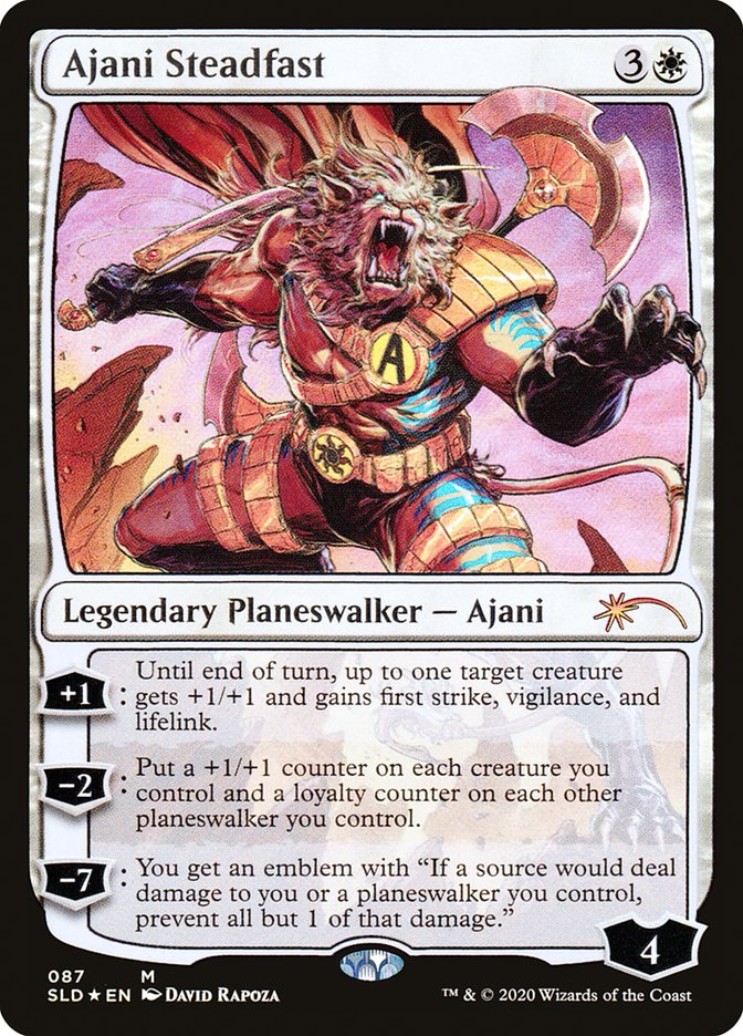 Ajani Steadfast [Secret Lair Drop Series] | Eastridge Sports Cards & Games