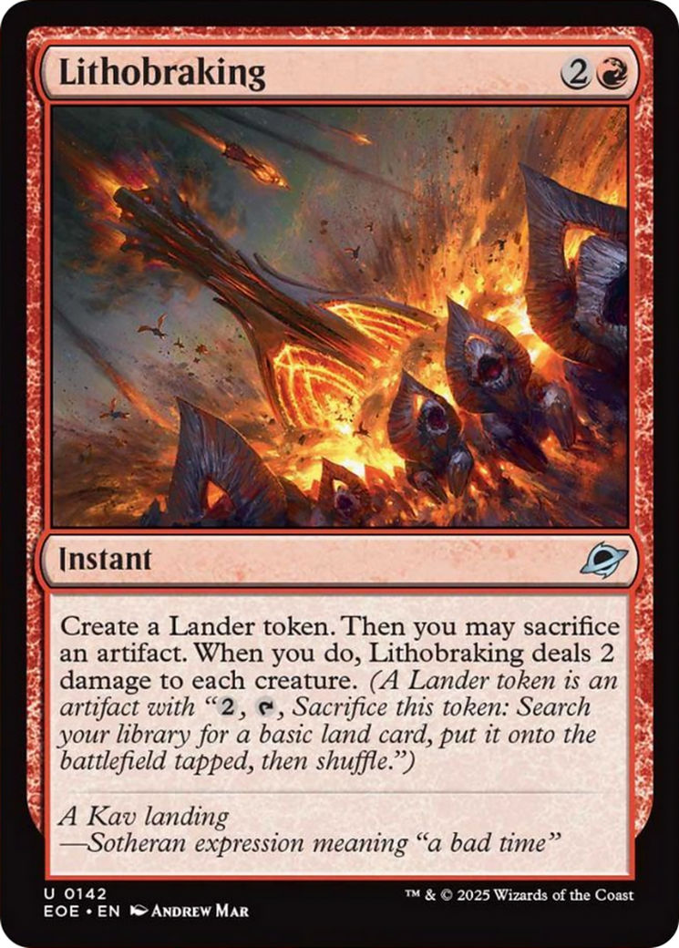 Lithobraking [Edge of Eternities] | Eastridge Sports Cards & Games