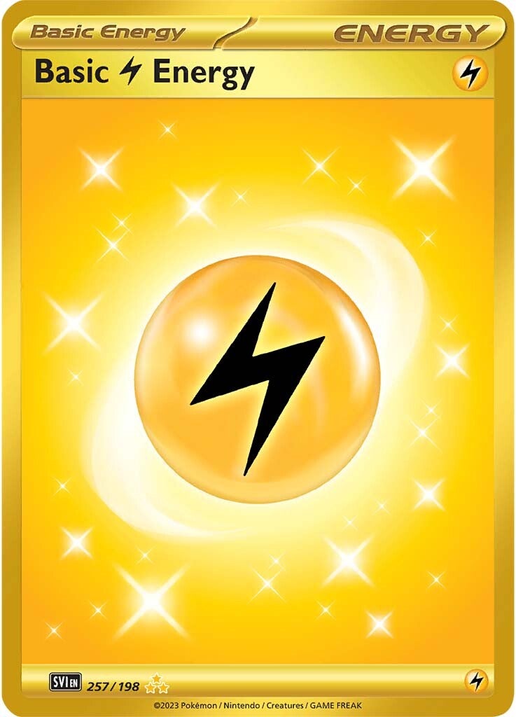 Lightning Energy (257/198) [Scarlet & Violet: Base Set] | Eastridge Sports Cards & Games