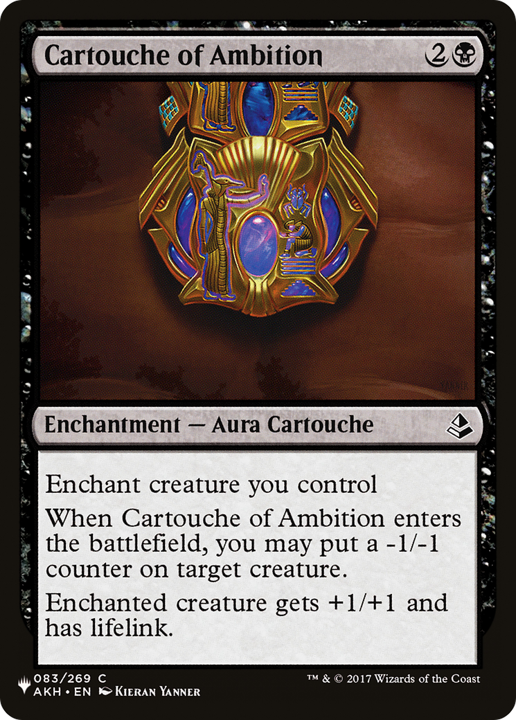 Cartouche of Ambition [The List Reprints] | Eastridge Sports Cards & Games