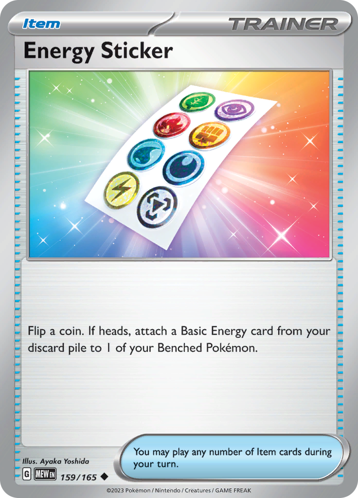 Energy Sticker (159/165) [Scarlet & Violet: 151] | Eastridge Sports Cards & Games