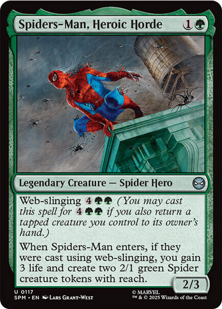 Spiders-Man, Heroic Horde [Marvel's Spider-Man] | Eastridge Sports Cards & Games
