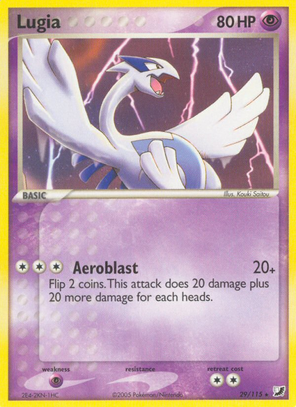 Lugia (29/115) [EX: Unseen Forces] | Eastridge Sports Cards & Games