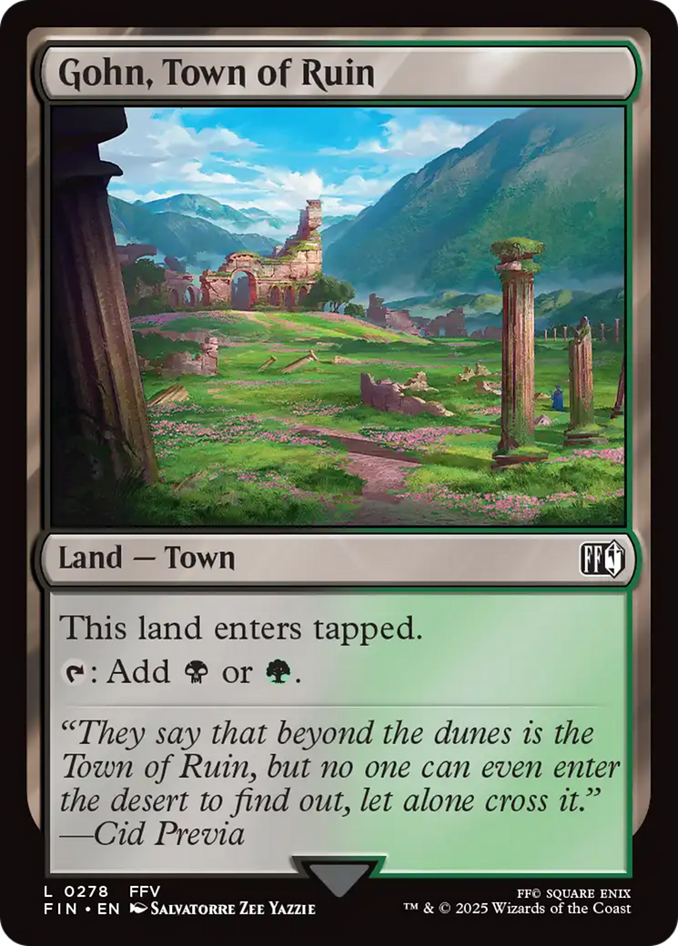 Gohn, Town of Ruin [FINAL FANTASY] | Eastridge Sports Cards & Games