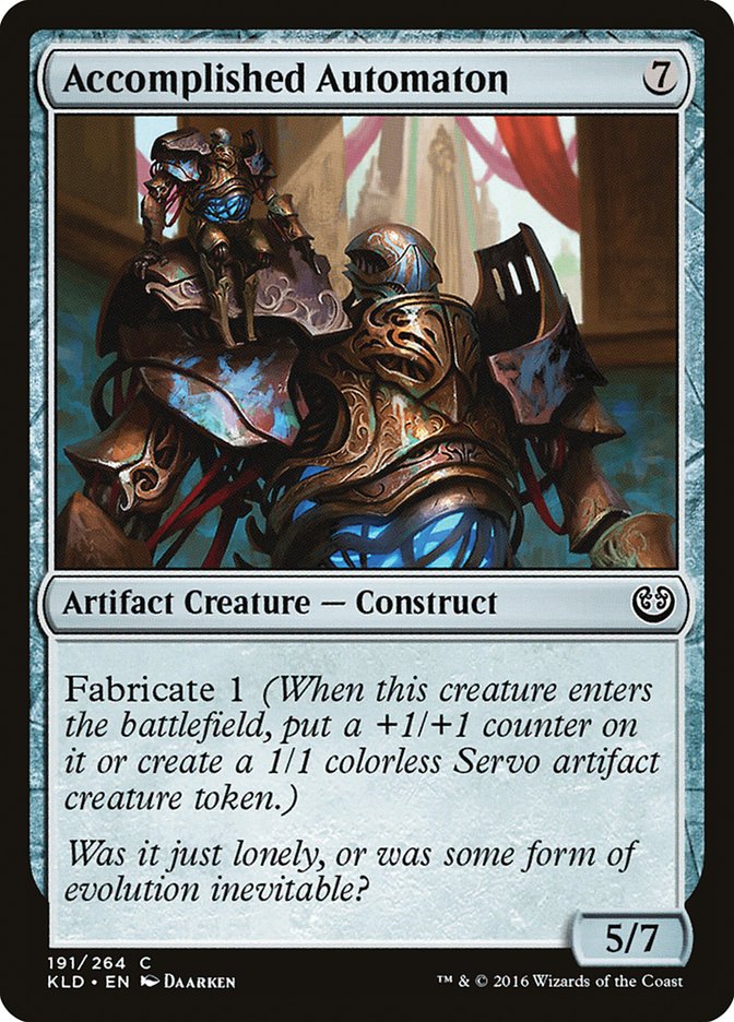 Accomplished Automaton [Kaladesh] | Eastridge Sports Cards & Games