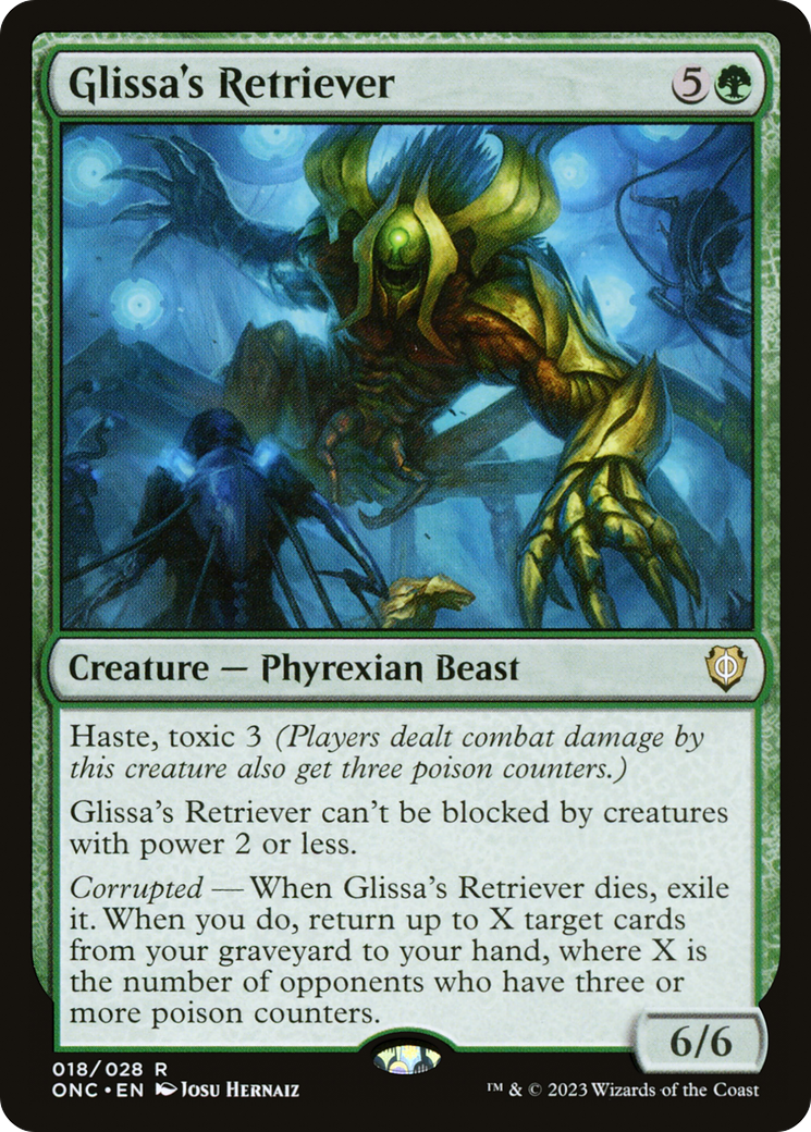 Glissa's Retriever [Phyrexia: All Will Be One Commander] | Eastridge Sports Cards & Games