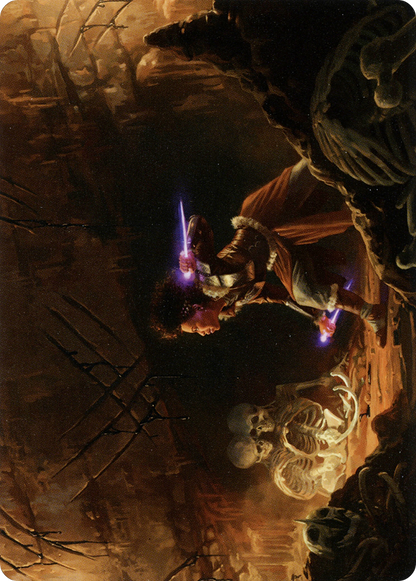 Dogged Pursuit Art Card [Kaldheim: Art Series]