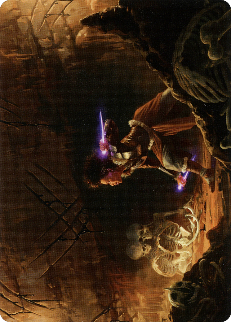 Dogged Pursuit Art Card [Kaldheim: Art Series]