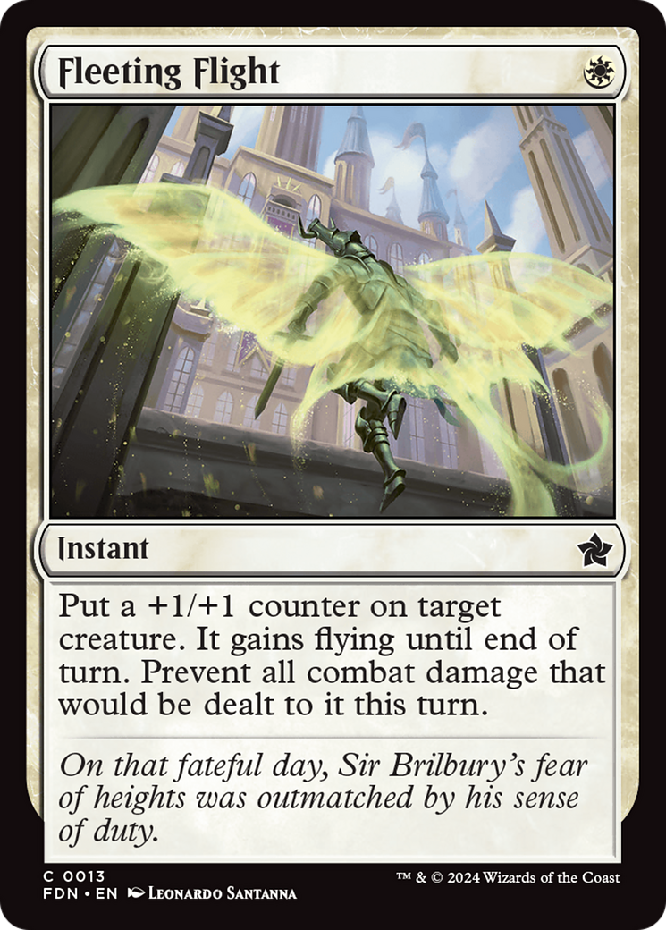 Fleeting Flight [Foundations] | Eastridge Sports Cards & Games