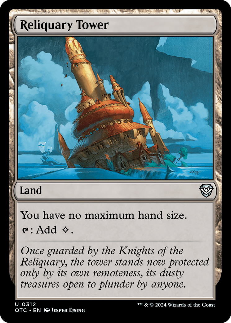 Reliquary Tower [Outlaws of Thunder Junction Commander] | Eastridge Sports Cards & Games