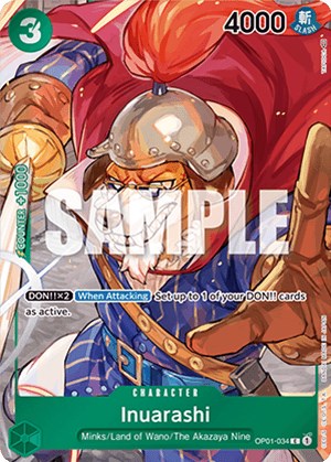 Inuarashi (Box Topper) [Romance Dawn] | Eastridge Sports Cards & Games