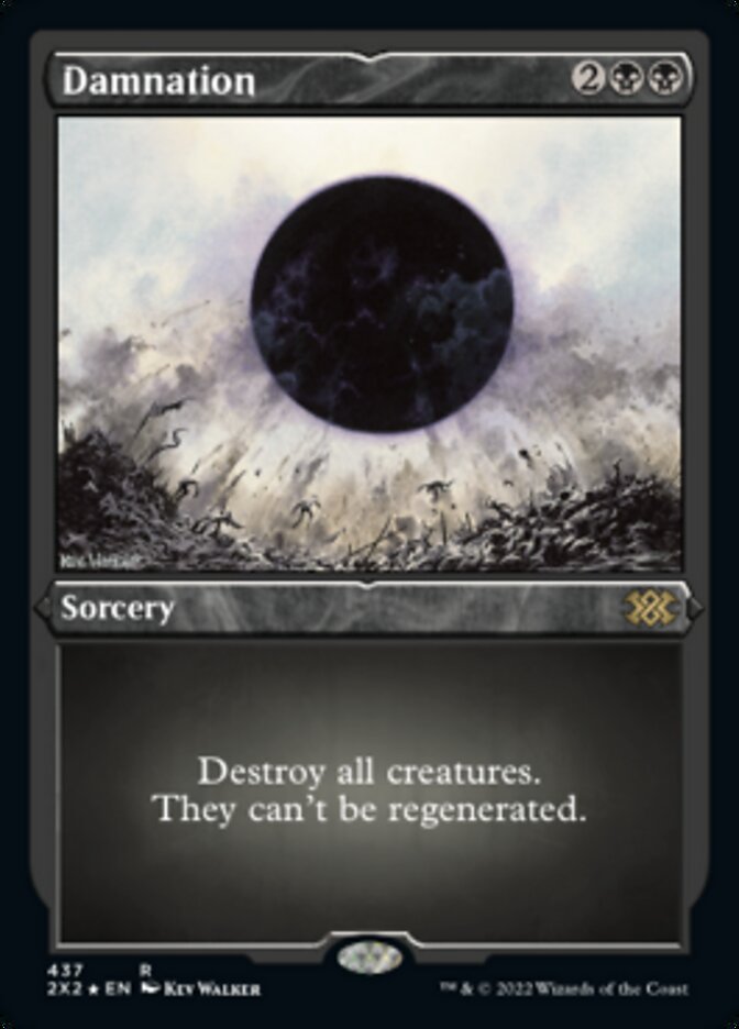 Damnation (Foil Etched) [Double Masters 2022] | Eastridge Sports Cards & Games