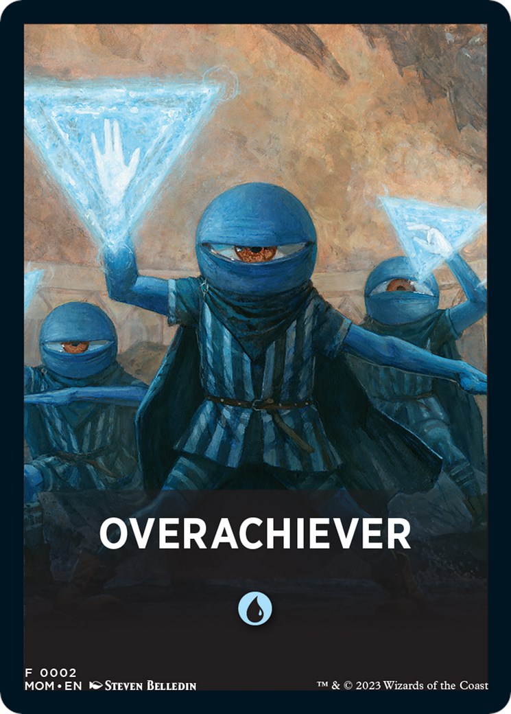 Overachiever Theme Card [March of the Machine Tokens] | Eastridge Sports Cards & Games