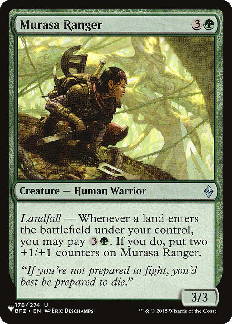 Murasa Ranger [The List] | Eastridge Sports Cards & Games