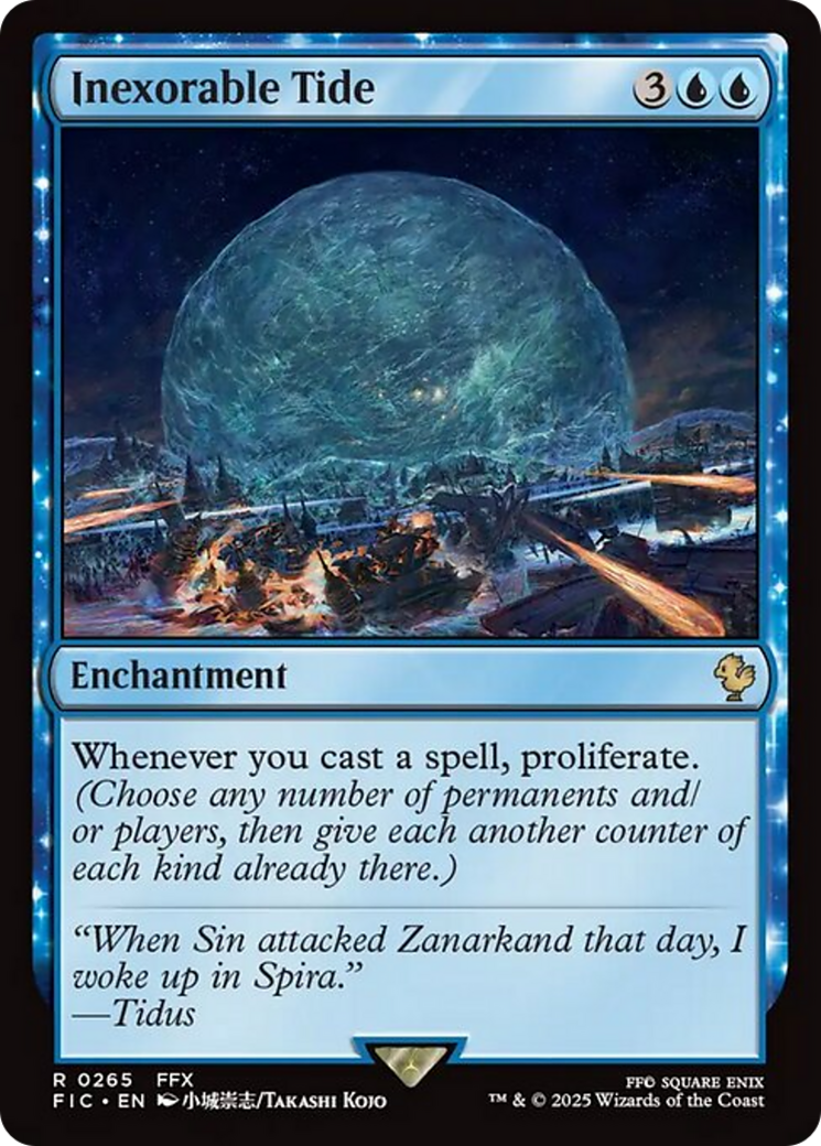 Inexorable Tide [FINAL FANTASY Commander] | Eastridge Sports Cards & Games