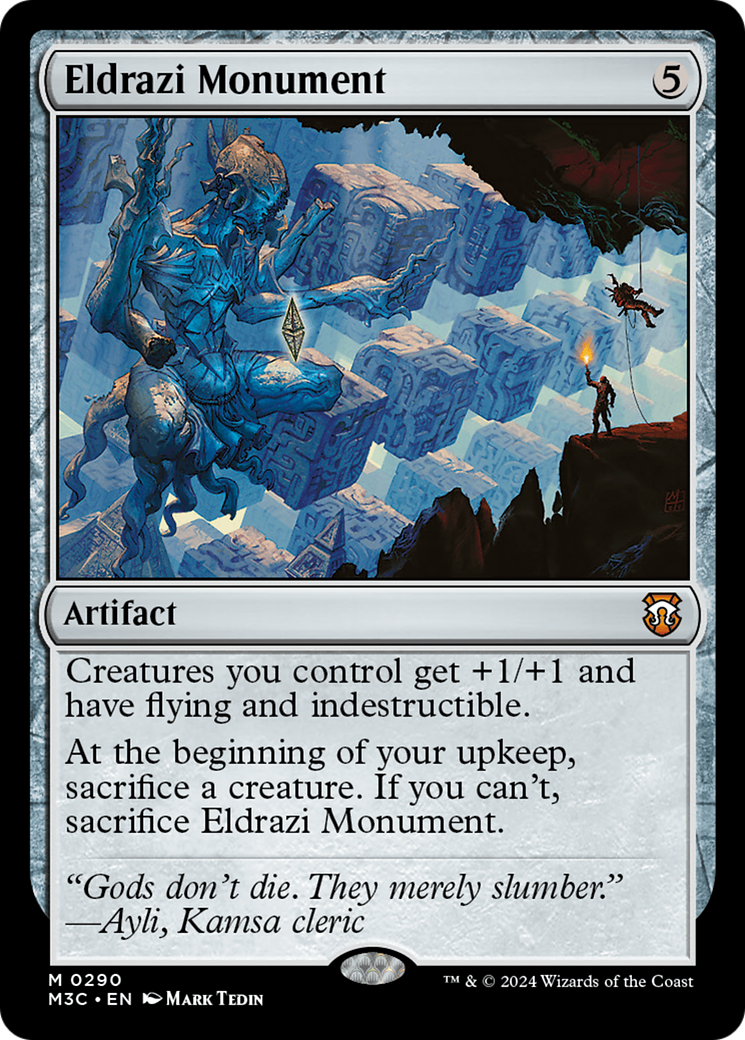 Eldrazi Monument (Ripple Foil) [Modern Horizons 3 Commander] | Eastridge Sports Cards & Games