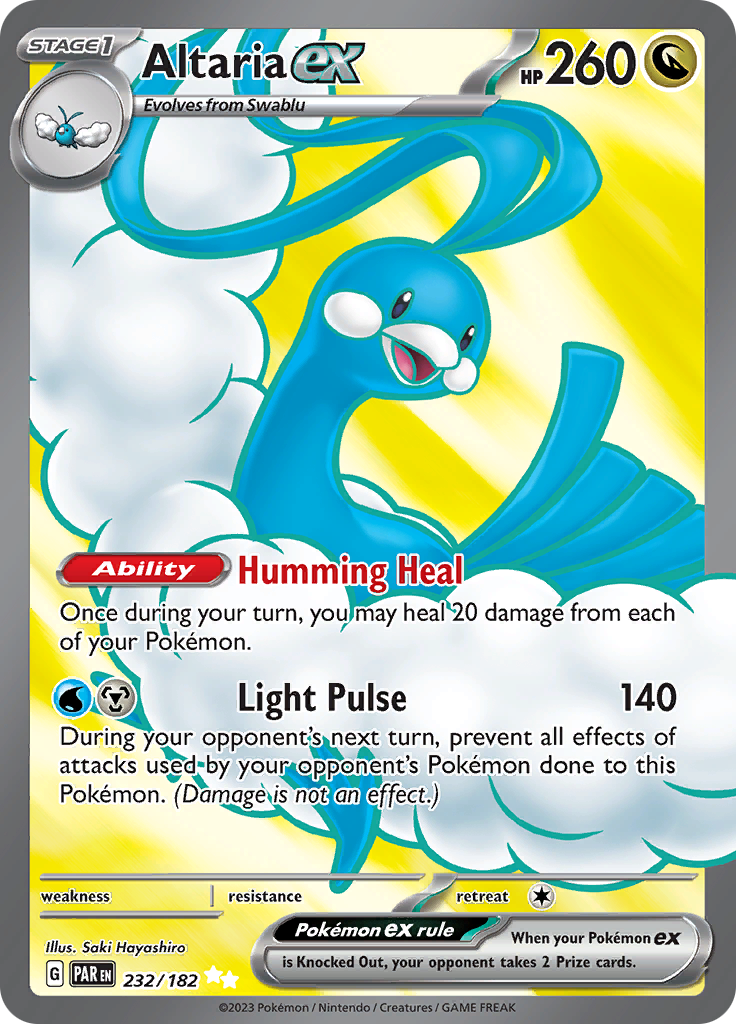 Altaria ex (232/182) [Scarlet & Violet: Paradox Rift] | Eastridge Sports Cards & Games