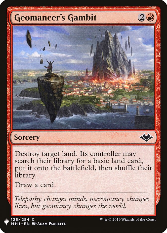 Geomancer's Gambit [Mystery Booster] | Eastridge Sports Cards & Games