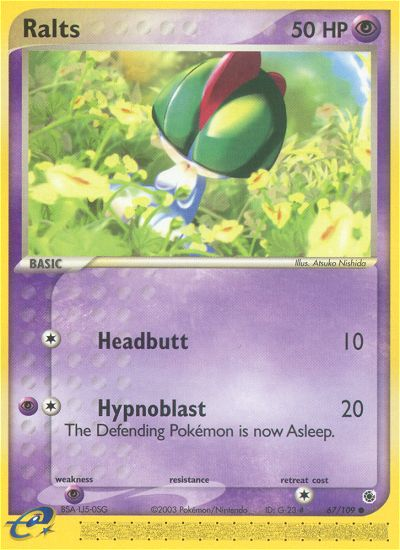 Ralts (67/109) [EX: Ruby & Sapphire] | Eastridge Sports Cards & Games