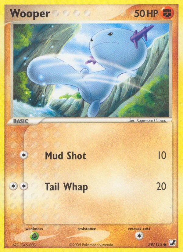 Wooper (79/115) [EX: Unseen Forces] | Eastridge Sports Cards & Games