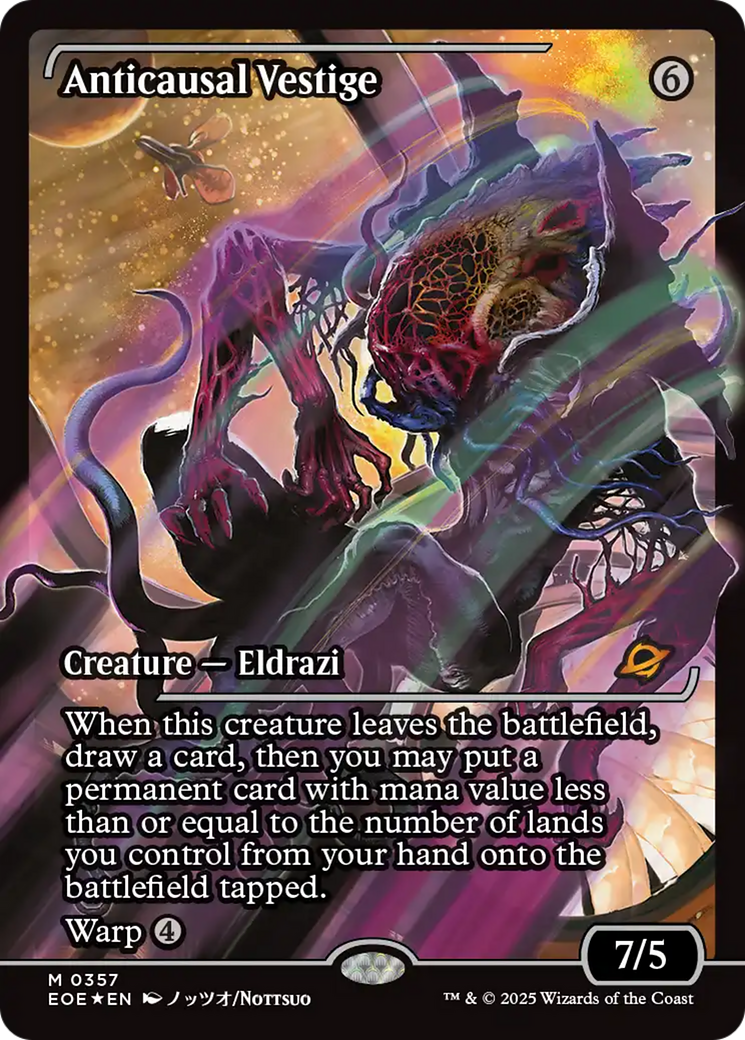 Anticausal Vestige (Showcase) [Edge of Eternities] | Eastridge Sports Cards & Games