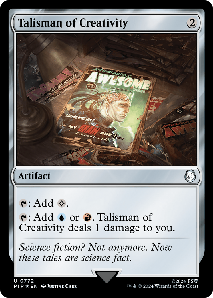 Talisman of Creativity (Surge Foil) [Fallout] | Eastridge Sports Cards & Games