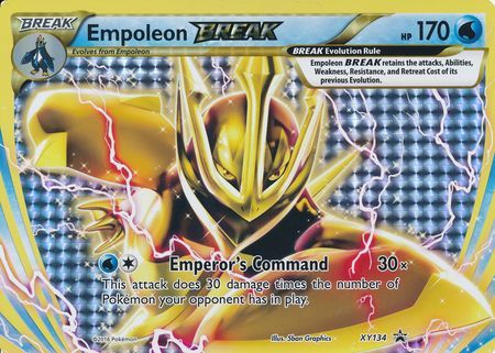 Empoleon BREAK (XY134) (Jumbo Card) [XY: Black Star Promos] | Eastridge Sports Cards & Games