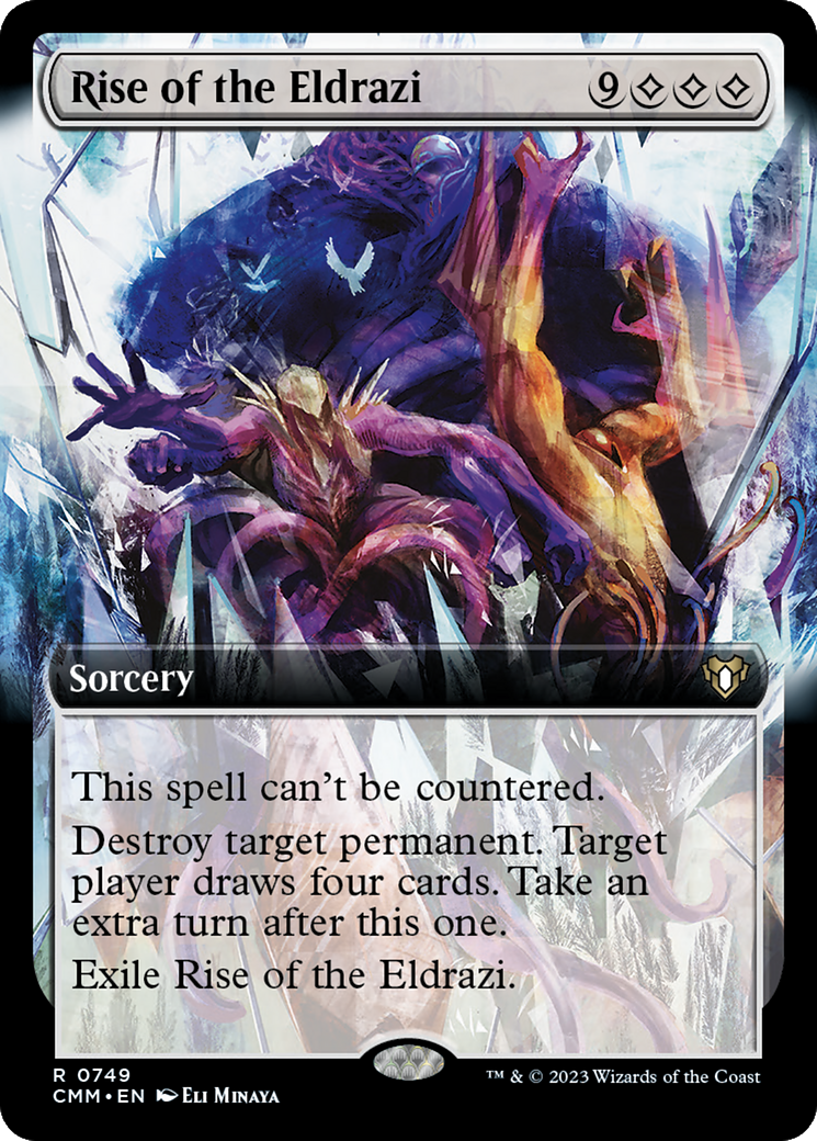 Rise of the Eldrazi (Extended Art) [Commander Masters] | Eastridge Sports Cards & Games