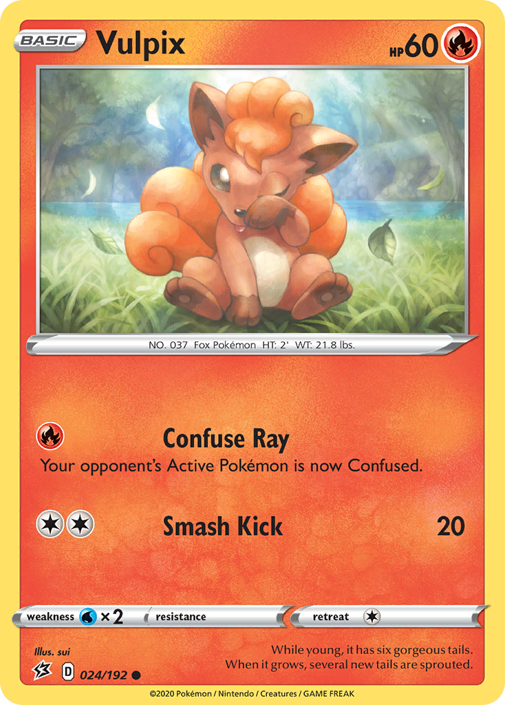 Vulpix (024/192) [Sword & Shield: Rebel Clash] | Eastridge Sports Cards & Games