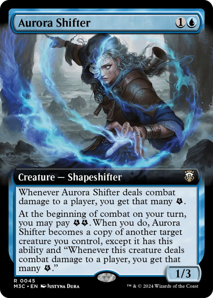 Aurora Shifter (Extended Art) [Modern Horizons 3 Commander] | Eastridge Sports Cards & Games