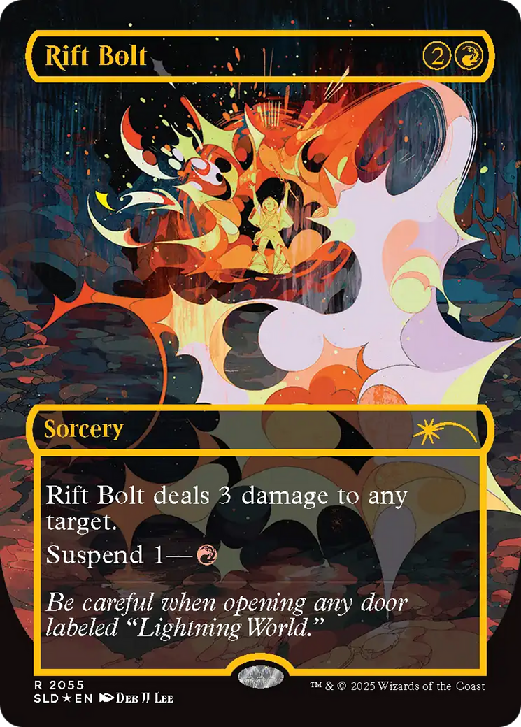 Rift Bolt (2055) (Raised Foil) [Secret Lair Drop Series] | Eastridge Sports Cards & Games