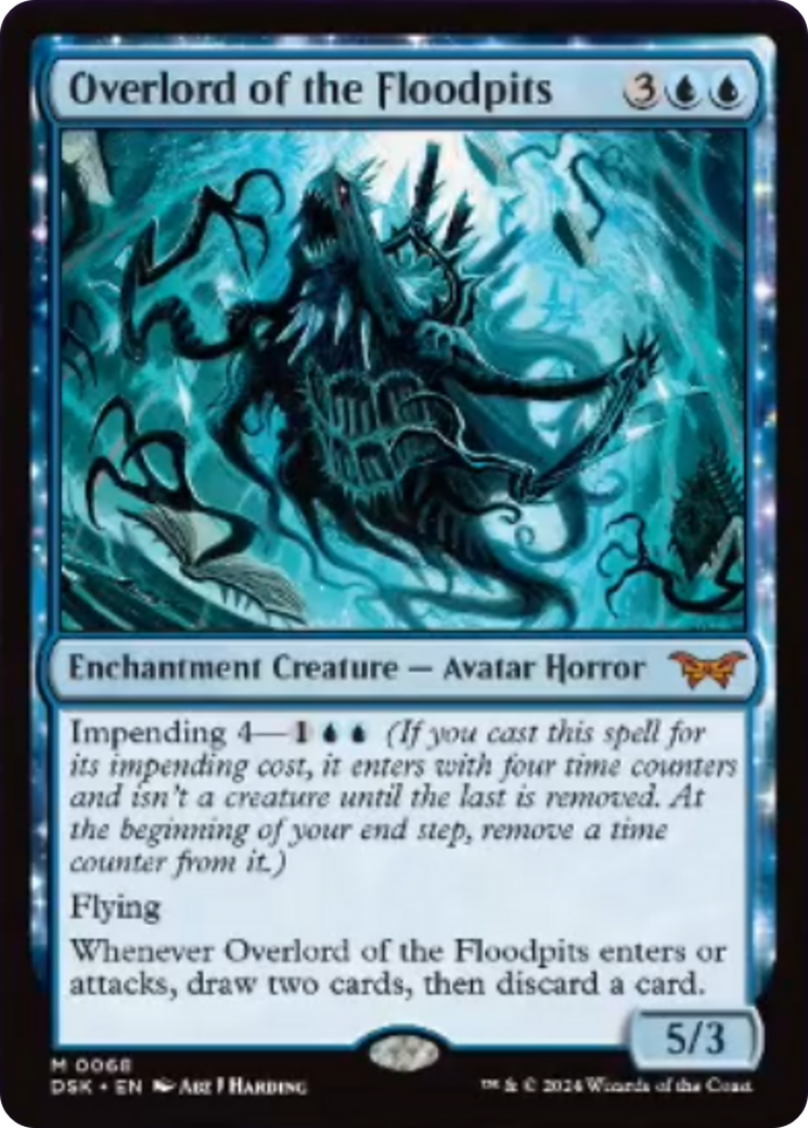 Overlord of the Floodpits [Duskmourn: House of Horror] | Eastridge Sports Cards & Games