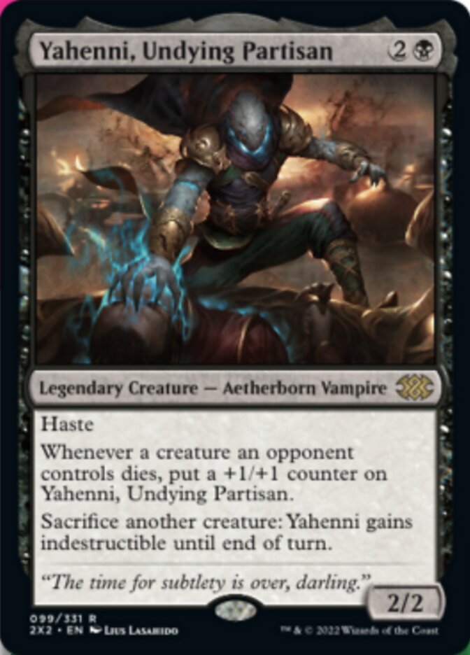 Yahenni, Undying Partisan [Double Masters 2022] | Eastridge Sports Cards & Games