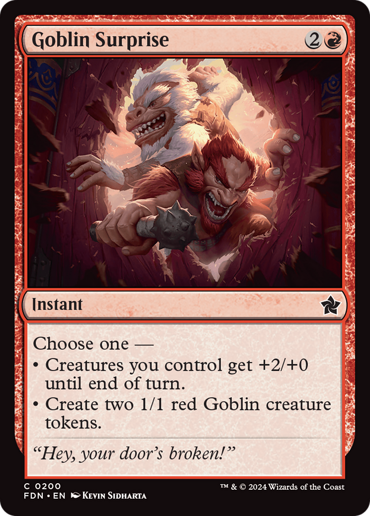 Goblin Surprise [Foundations] | Eastridge Sports Cards & Games