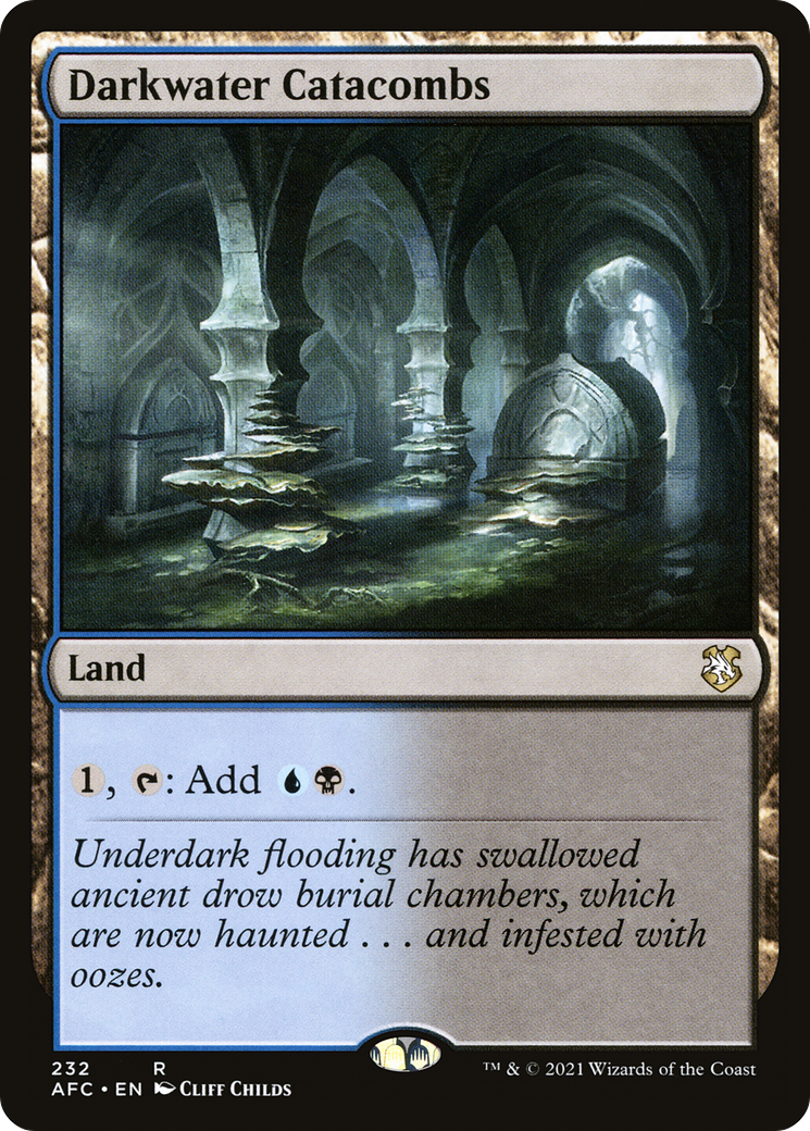 Darkwater Catacombs [Dungeons & Dragons: Adventures in the Forgotten Realms Commander]