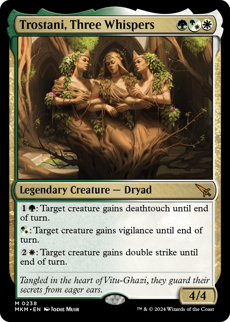 Trostani, Three Whispers [Murders at Karlov Manor] | Eastridge Sports Cards & Games