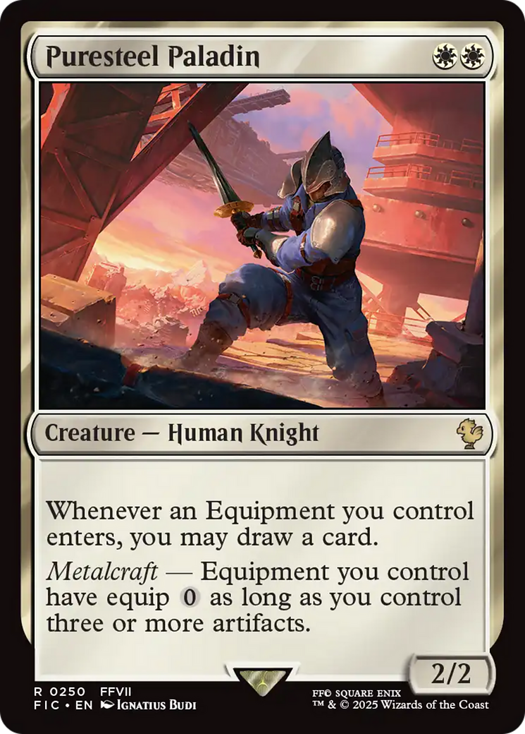 Puresteel Paladin [FINAL FANTASY Commander] | Eastridge Sports Cards & Games