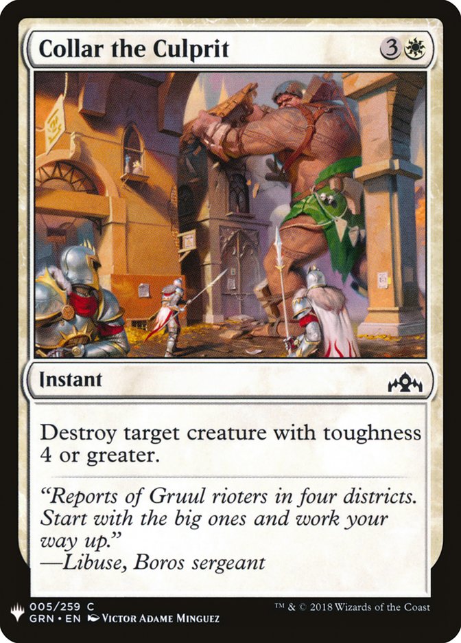 Collar the Culprit [Mystery Booster] | Eastridge Sports Cards & Games