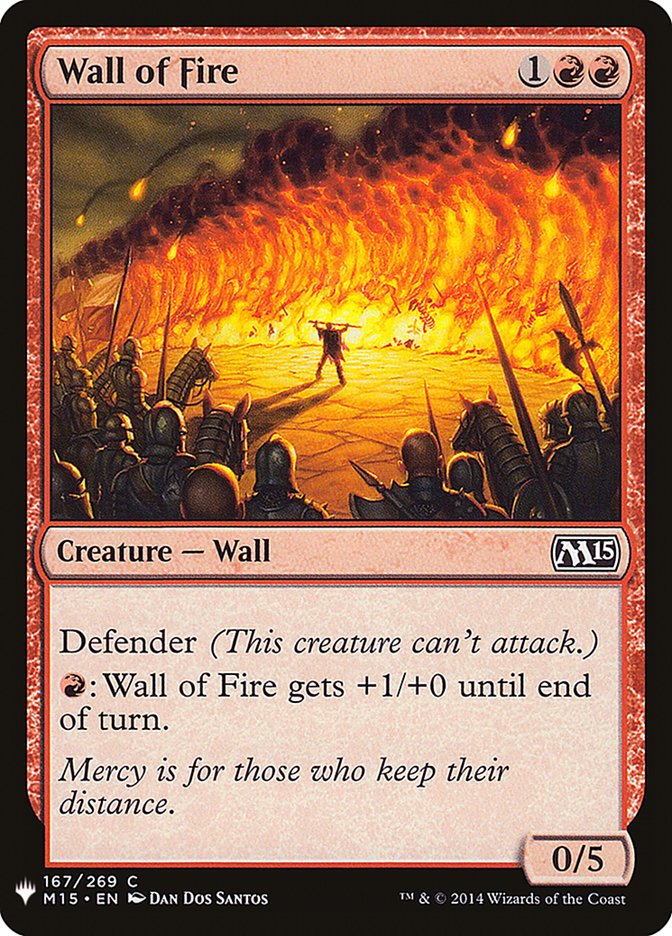Wall of Fire [Mystery Booster] | Eastridge Sports Cards & Games