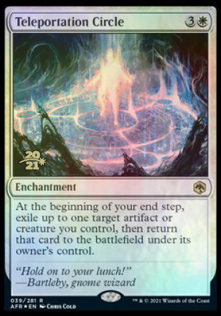 Teleportation Circle [Dungeons & Dragons: Adventures in the Forgotten Realms Prerelease Promos] | Eastridge Sports Cards & Games