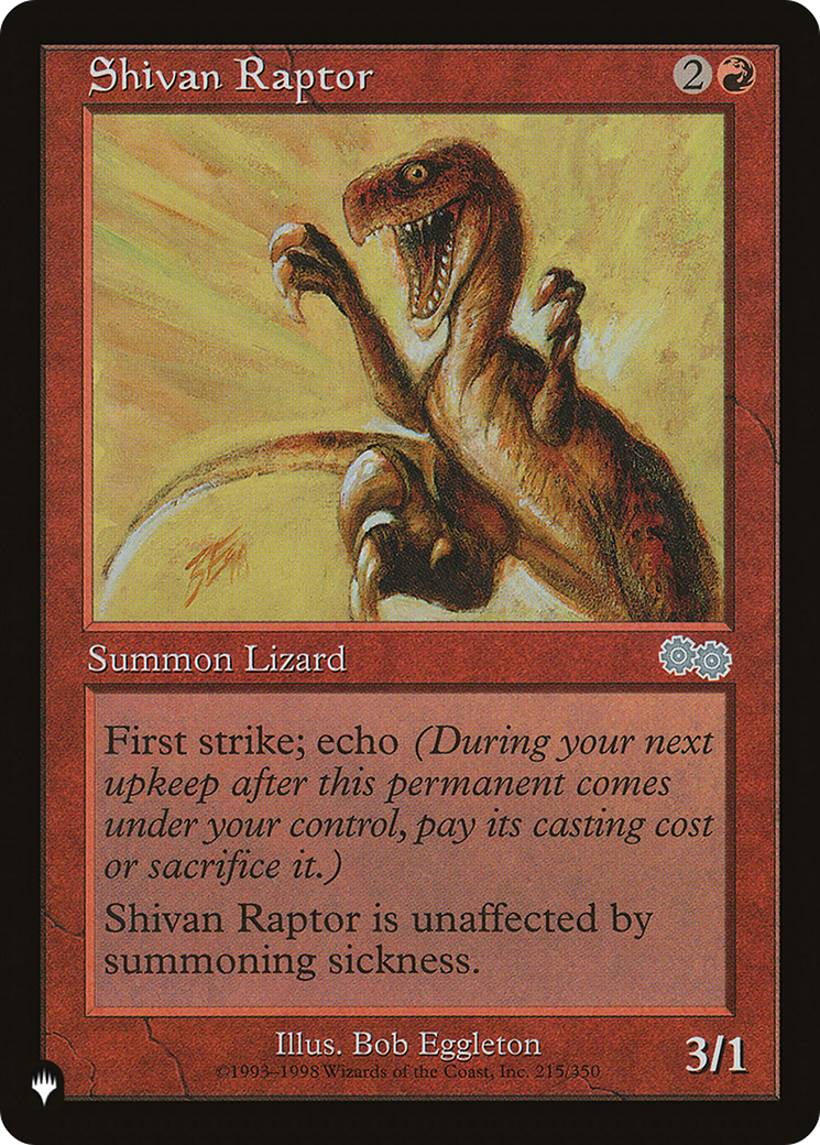Shivan Raptor [The List] | Eastridge Sports Cards & Games