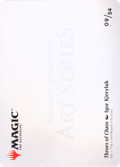 Throes of Chaos // Throes of Chaos (ASMH1-009) - Modern Horizons Art Series (Borderless)