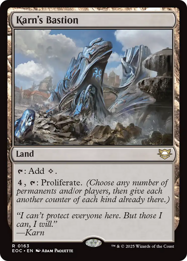 Karn's Bastion [Edge of Eternities Commander] | Eastridge Sports Cards & Games