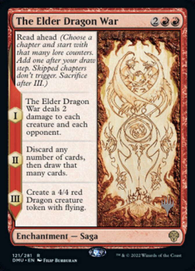 The Elder Dragon War (Promo Pack) [Dominaria United Promos] | Eastridge Sports Cards & Games