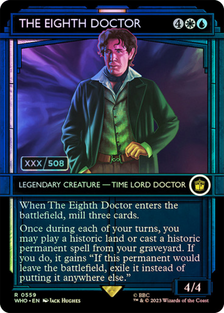 The Eighth Doctor (Serial Numbered) [Doctor Who] | Eastridge Sports Cards & Games